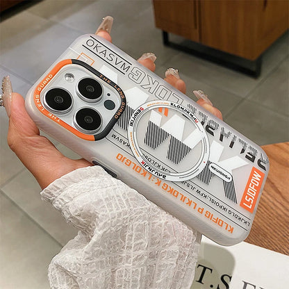 Matte magnetic shockproof magsafe case iphone - product image