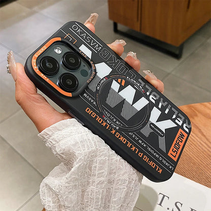 Matte magnetic shockproof magsafe case iphone - product image