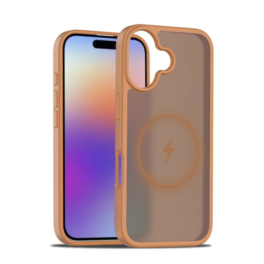 Matte magnetic wireless charger shockproof case - product image