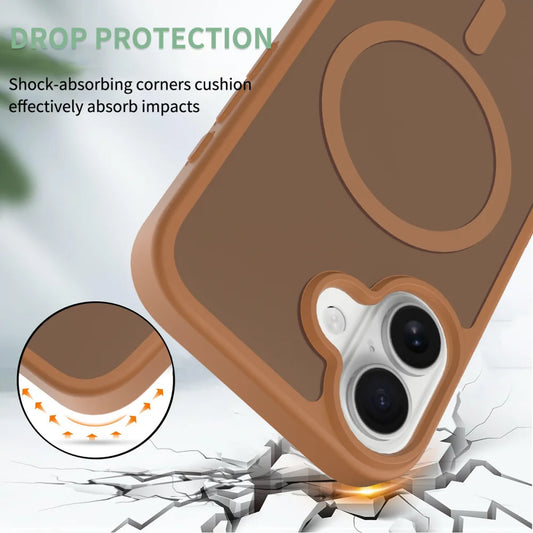 Matte magnetic wireless charger shockproof case - product image