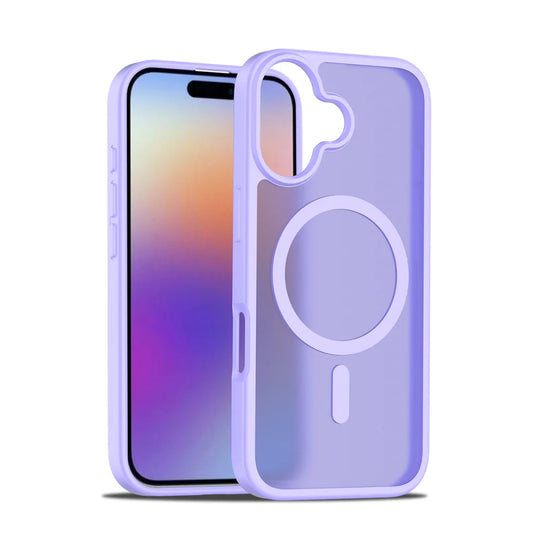 Matte magnetic wireless charger shockproof case - product image