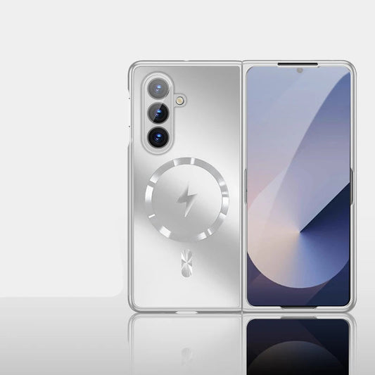 Matte magnetic wireless charging shockproof frosted case samsung z fold - product image