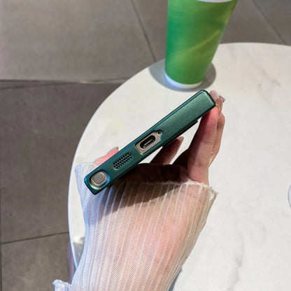 Matte metal lens protection shockproof case samsung - product image