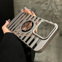 Matte Metal Magnetic Heat Dissipation Case iPhone