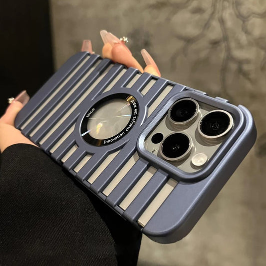 Matte metal magnetic heat dissipation case iphone - product image