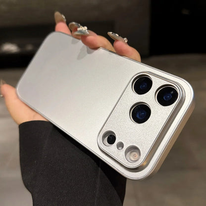 Matte shockproof camera protection phone case - product image