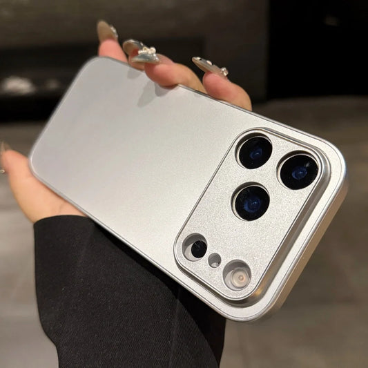 Matte shockproof camera protection phone case - product image