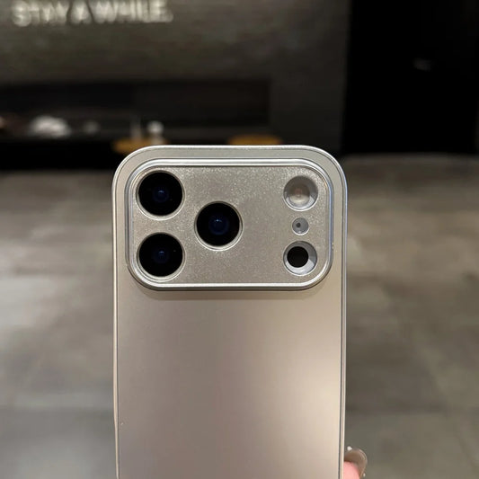 Matte shockproof camera protection phone case - product image