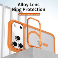 Matte Translucent Magnetic Alloy Lens Ring Protection Case