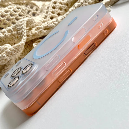 Matte transparent magnetic pc shockproof full lens case - product image