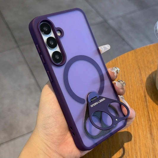 Metal stand magnetic shockproof case samsung s25 - product image