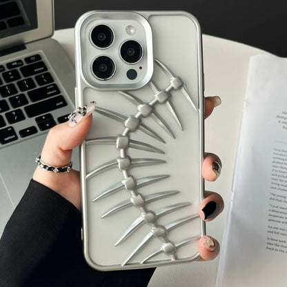 Plating 3d metal fish bone cooling case - product image