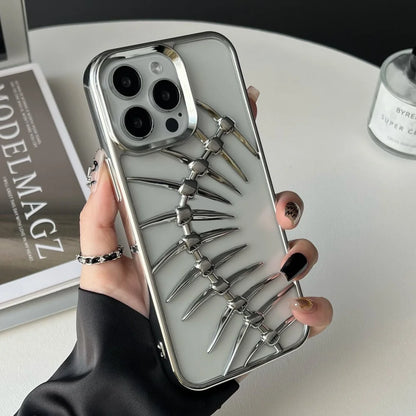 Plating 3d metal fish bone cooling case - product image