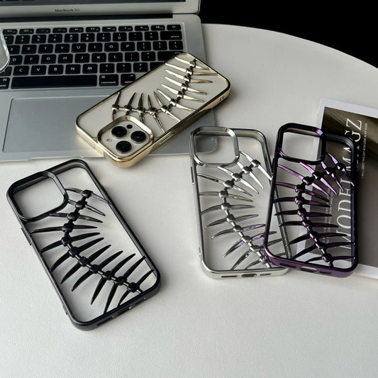 Plating 3d metal fish bone cooling case - product image