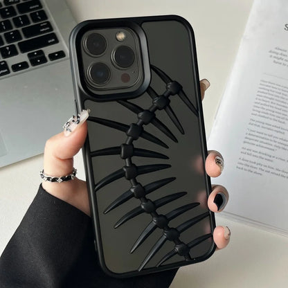 Plating 3d metal fish bone cooling case - product image