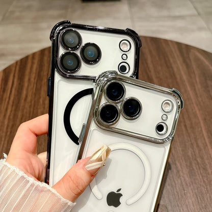 Plating clear soft magnetic camera protection case - product image