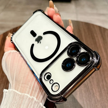 Plating clear soft magnetic camera protection case - product image