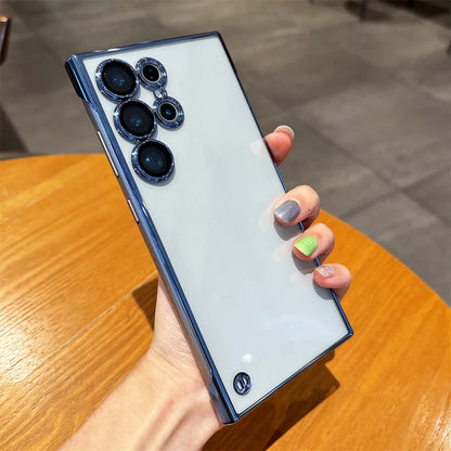 Plating frameless clear lens protection case samsung - product image