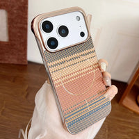 Plating Frameless Magnetic Wireless Charging Shockproof Case