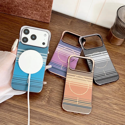 Plating frameless magnetic wireless charging shockproof case - product image