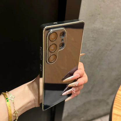 Plating glossy silicone shockproof cover - product image