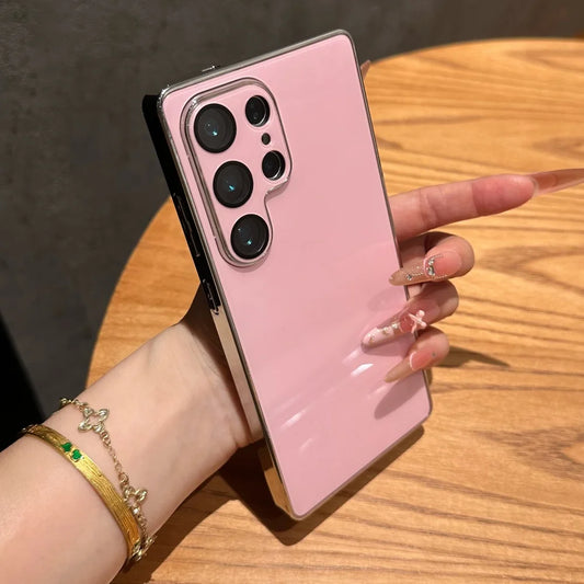 Plating glossy silicone shockproof cover - product image