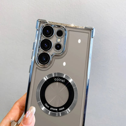 Plating magnetic clear lens protection soft case - product image