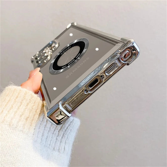 Plating magnetic clear lens protection soft case - product image