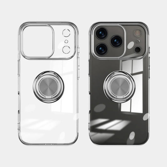 Plating magnetic slot card holder wallet case - product image