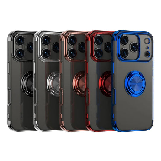 Plating magnetic slot card holder wallet case - product image