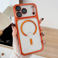 Plating Magnetic Transparent Soft Silicone Camera Protection