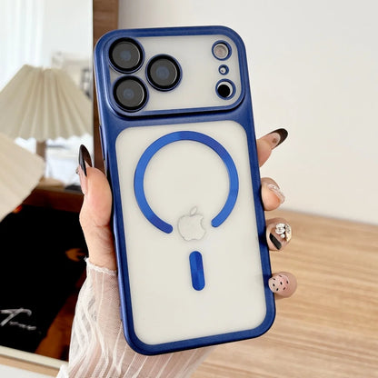 Plating magnetic transparent soft silicone camera protection - product image