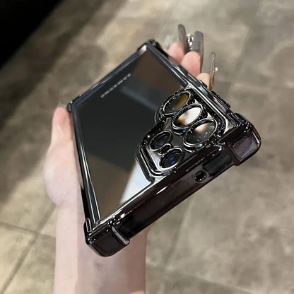 Plating transparent soft shockproof lens protection case samsung - product image