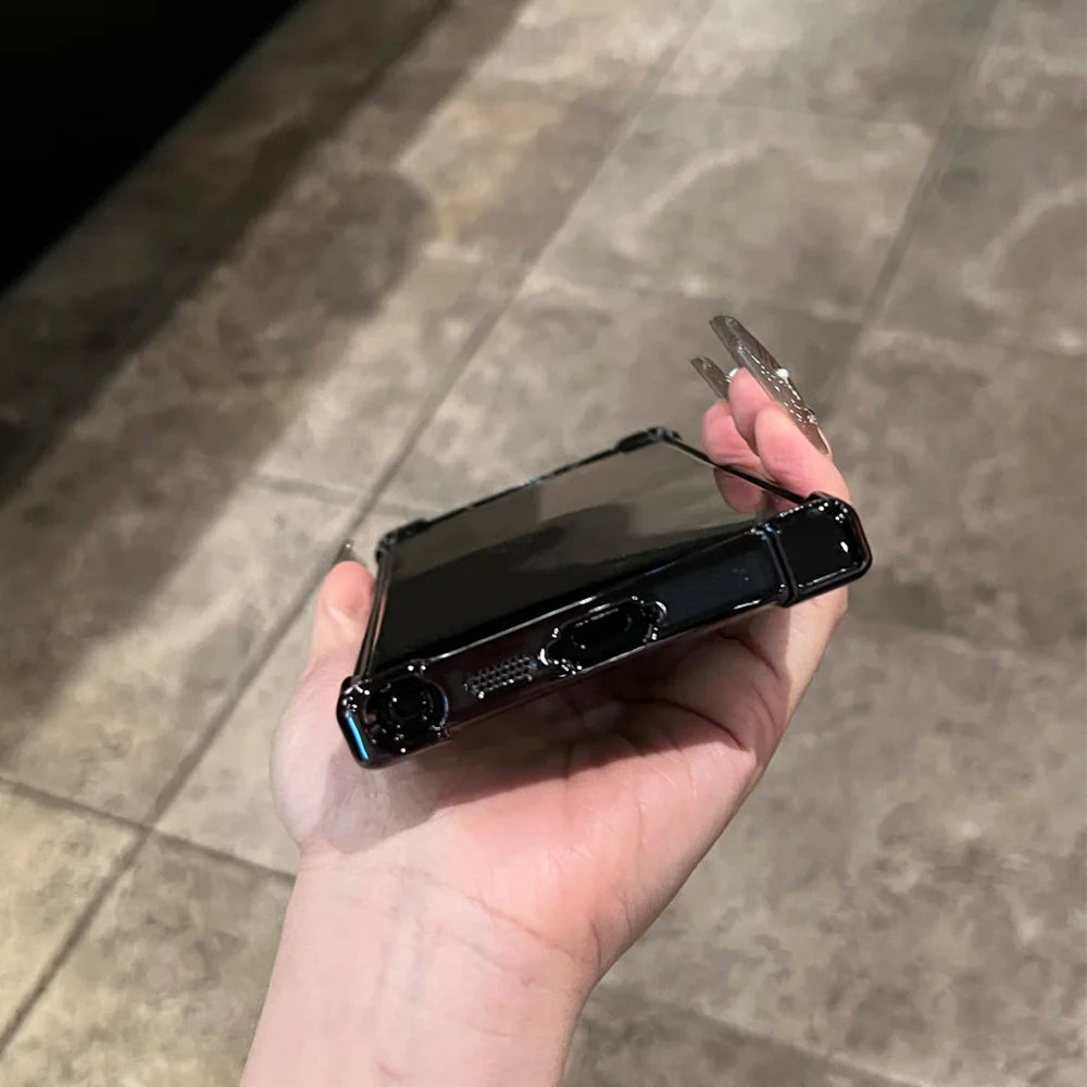 Plating transparent soft shockproof lens protection case samsung - product image