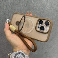 Ring Magnetic Stand Holder Matte Case