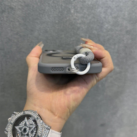 Ring magnetic stand holder matte case - product image