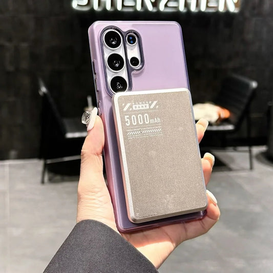 Rotating bracket ring stand magnetic wireless charging case samsung - product image