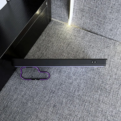 Rugged armor magnetic wireless charging lens stand case - product image