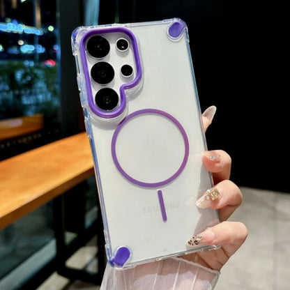 Shockproof clear magnetic silicone armor case samsung - product image