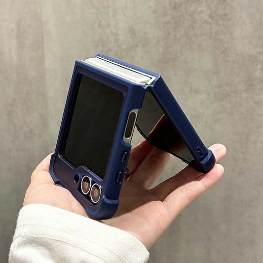 Shockproof matte magnetic wireless charging case samsung z flip - product image