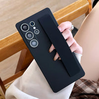 Silicone Elastic Wrist Strap Stand Holder Case Samsung