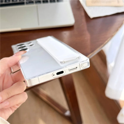 Silicone elastic wrist strap stand holder case samsung - product image