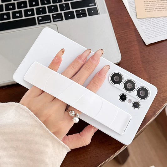 Silicone elastic wrist strap stand holder case samsung - product image