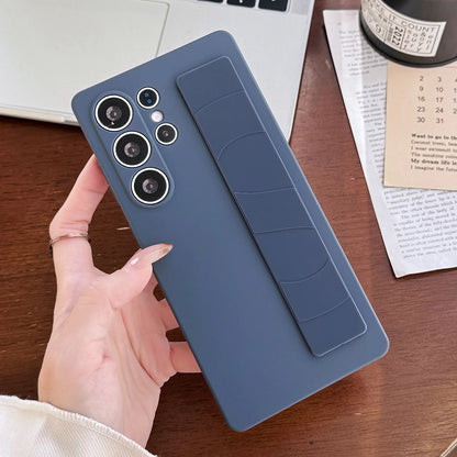 Silicone elastic wrist strap stand holder case samsung - product image