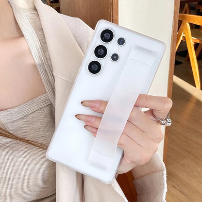 Silicone elastic wrist strap stand holder case samsung - product image