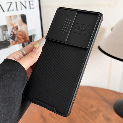 Slide camera lens protection magnetic silicone soft shockproof case samsung - product image