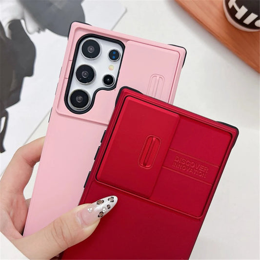 Slide camera lens protection soft silicone shockproof case samsung - product image