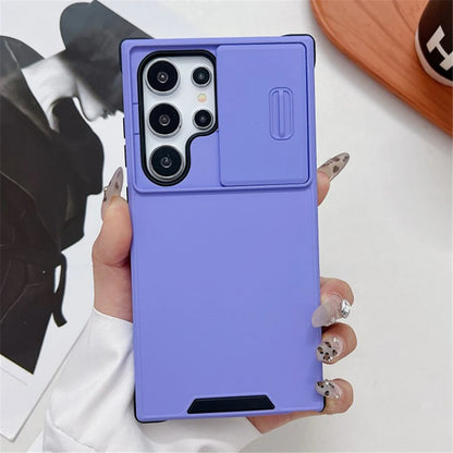 Slide camera lens protection soft silicone shockproof case samsung - product image