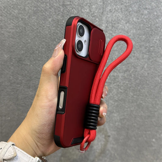 Slide camera lens protection wrist strap case - product image