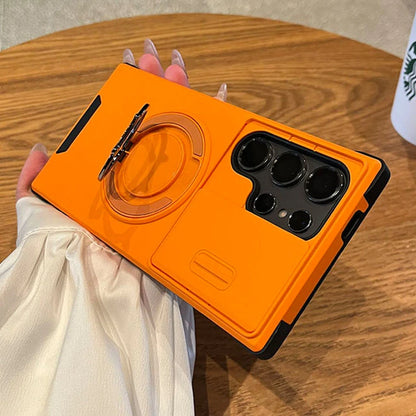 Slide camera protect ring magnetic case samsung - product image